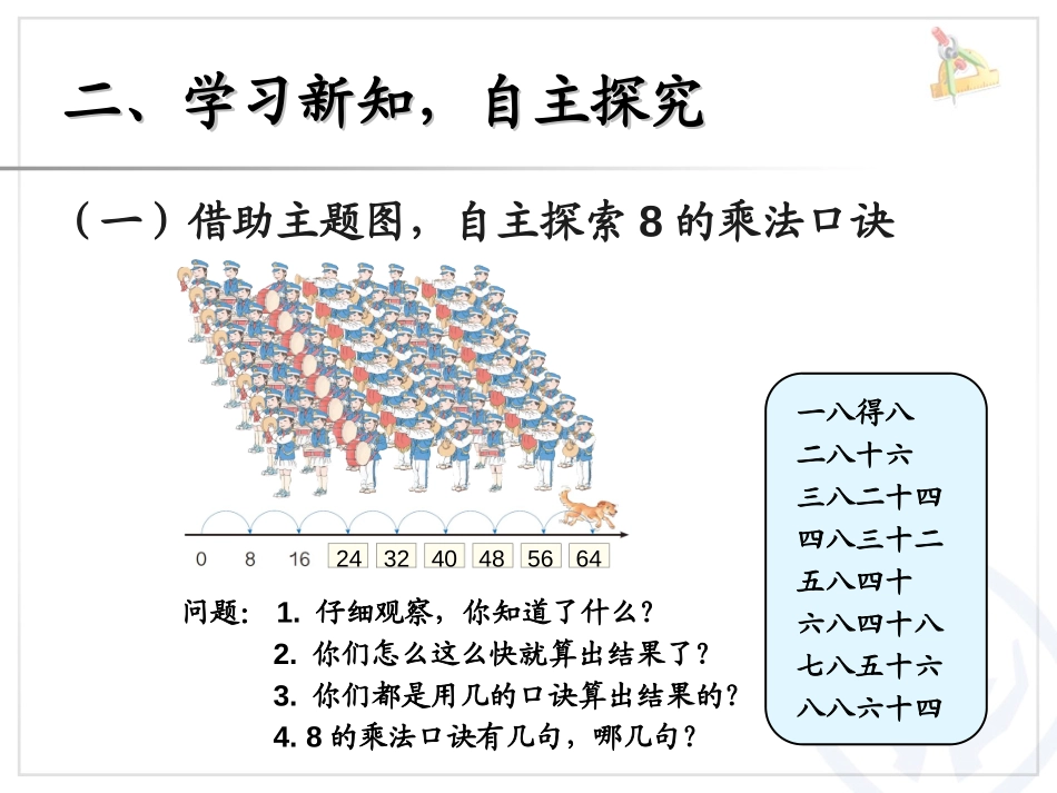 《8的乘法口诀》表内乘法二PPT课件[人教版二年级数学上册]_第3页