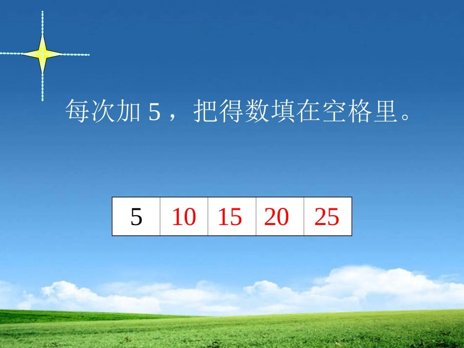 《5的乘法口诀》表内乘法PPT课件[人教版二年级数学上册]_第2页