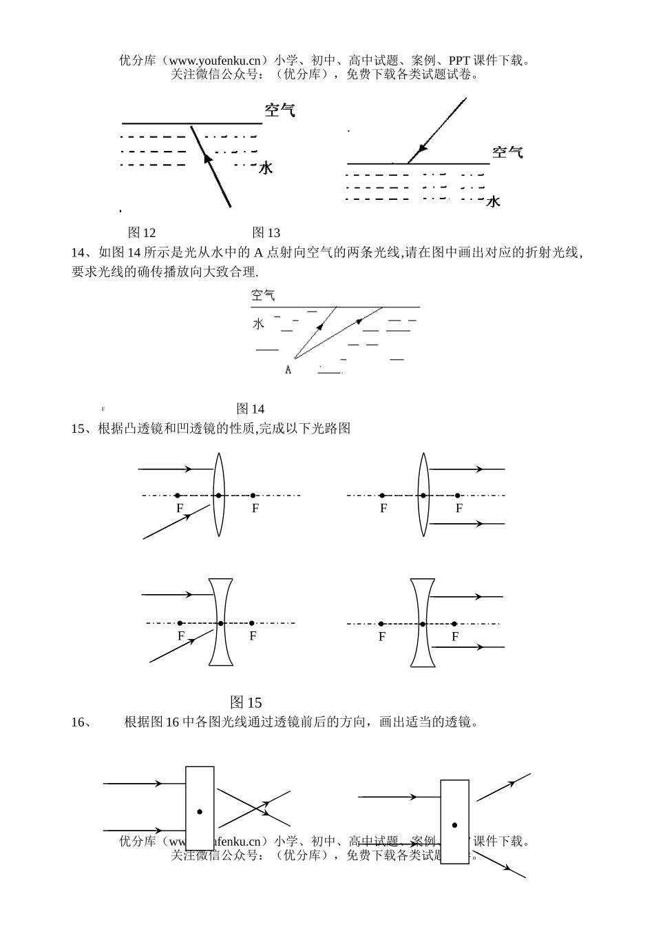 初中物理中考08届中考作图专题试卷_第3页