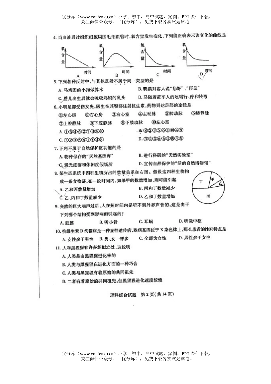 初中物理中考08年滨州市学生学业考试卷_第2页
