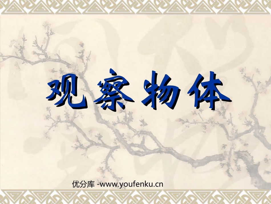 《观察物体》PPT课件[人教版五年级数学上册]_第1页