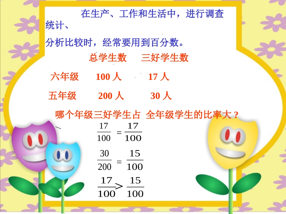 《百分数的意义和写法》PPT课件[人教版六年级数学上册]_第3页