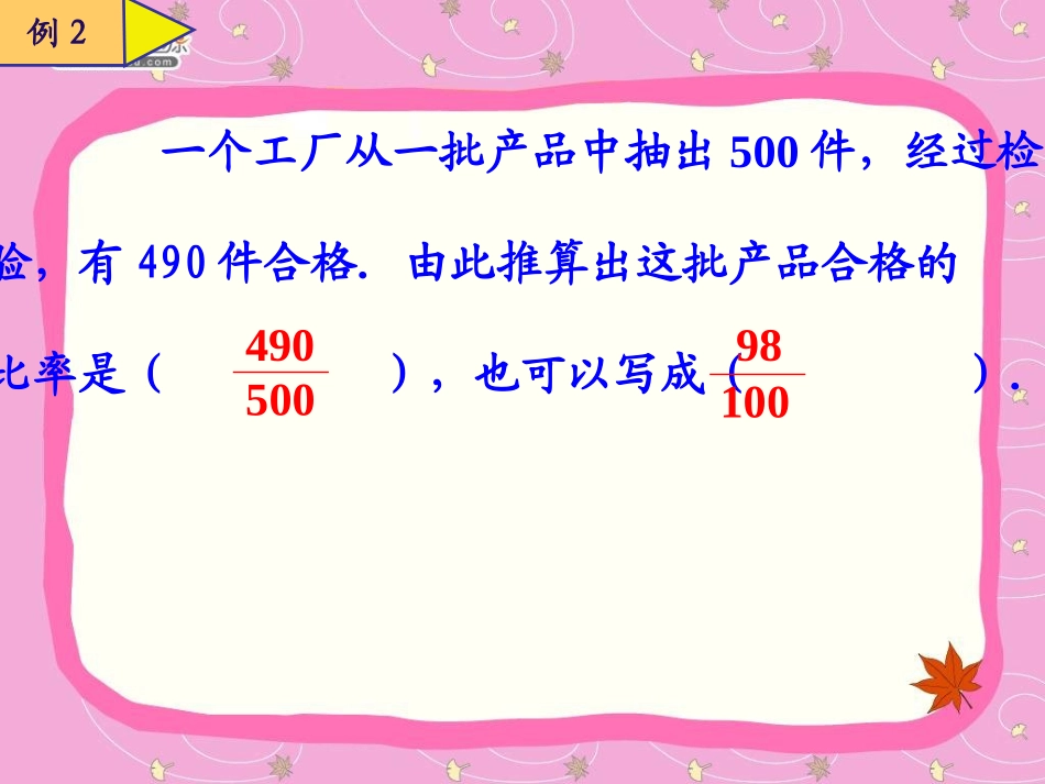 《百分数的意义和写法》PPT课件[人教版六年级数学上册]_第3页