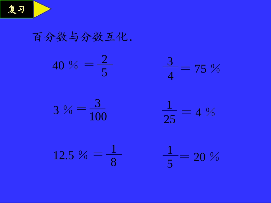 《百分数的应用题》PPT课件[人教版六年级数学上册]_第3页