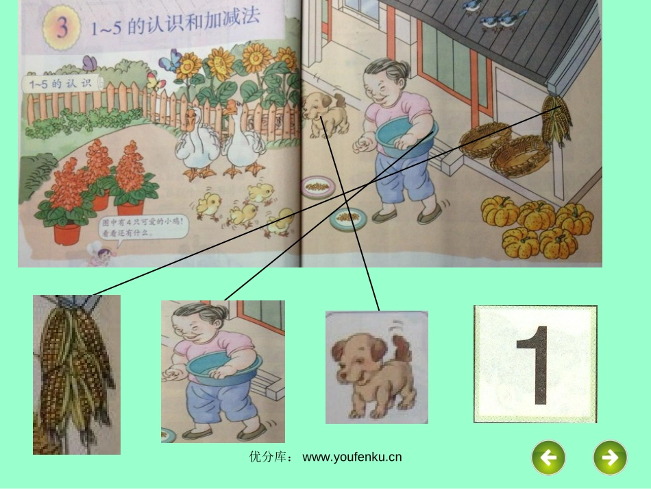 2012版最新第三单元《1到5的认识》PPT课件_第3页