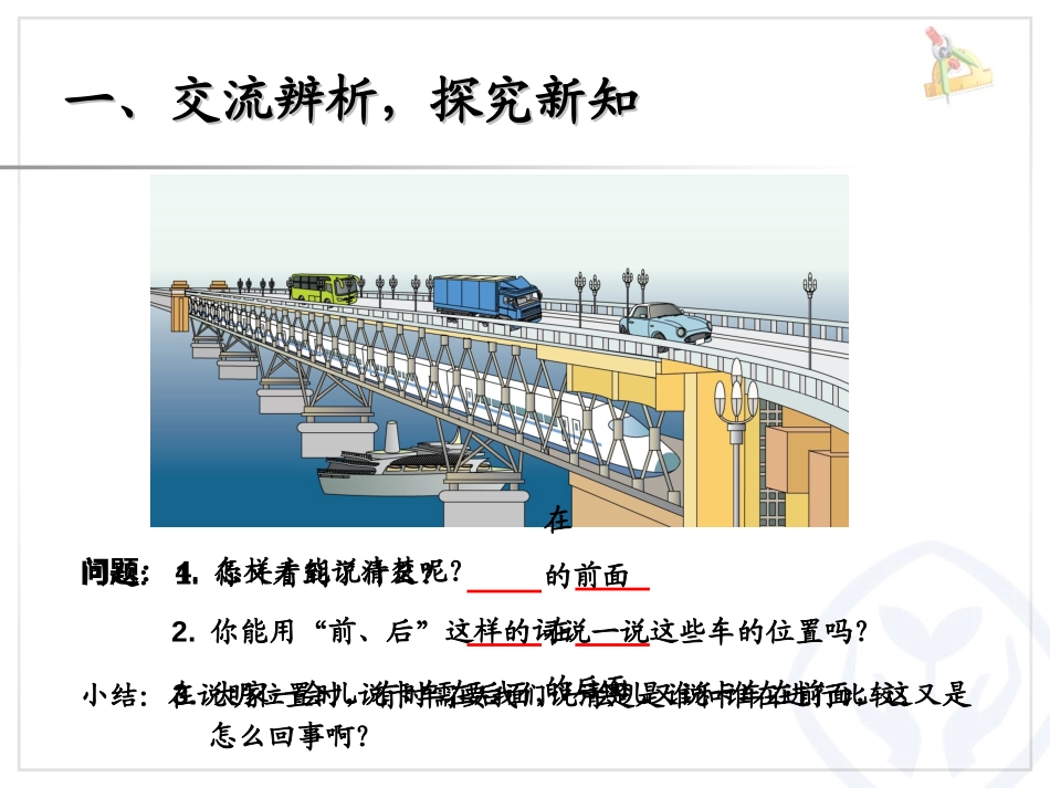 2012年秋季新第二单元《上下前后》位置PPT课件_第3页