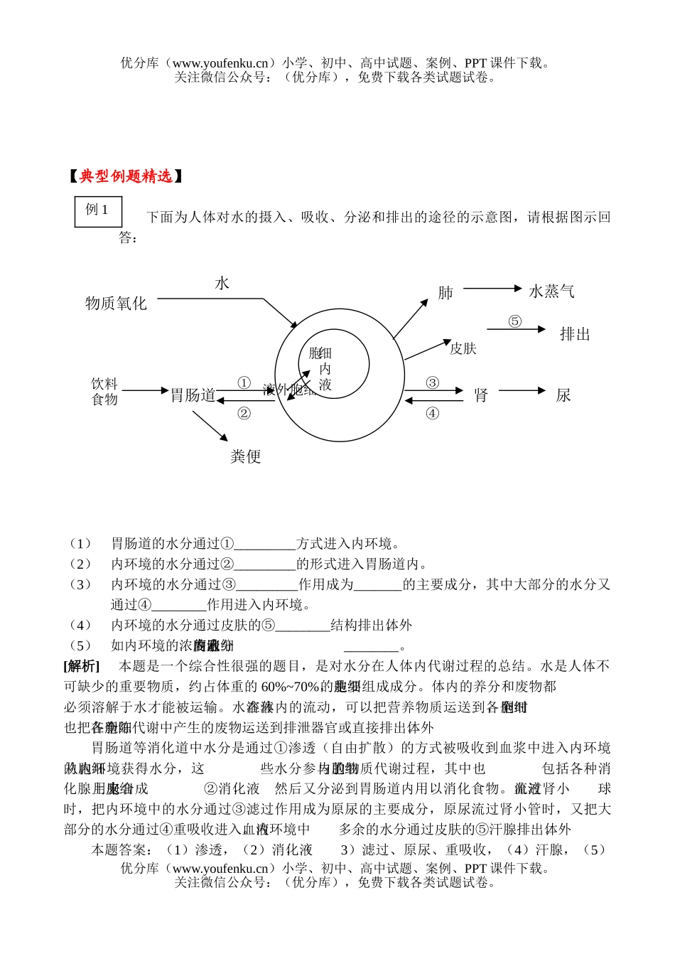 高中三年级生物高考第一轮总复习讲座之2试卷_第3页