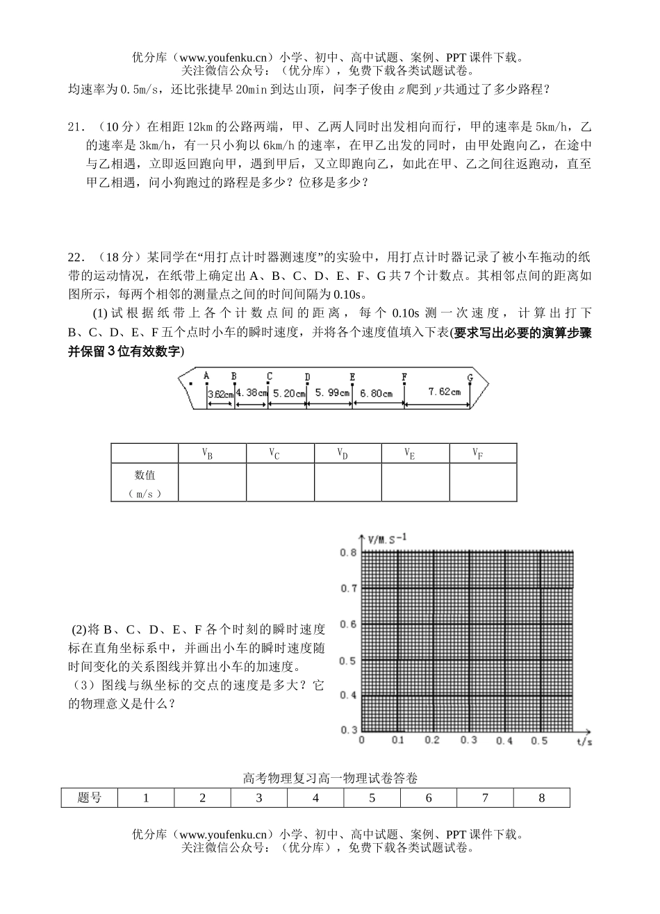 高考物理高考复习试卷_第3页