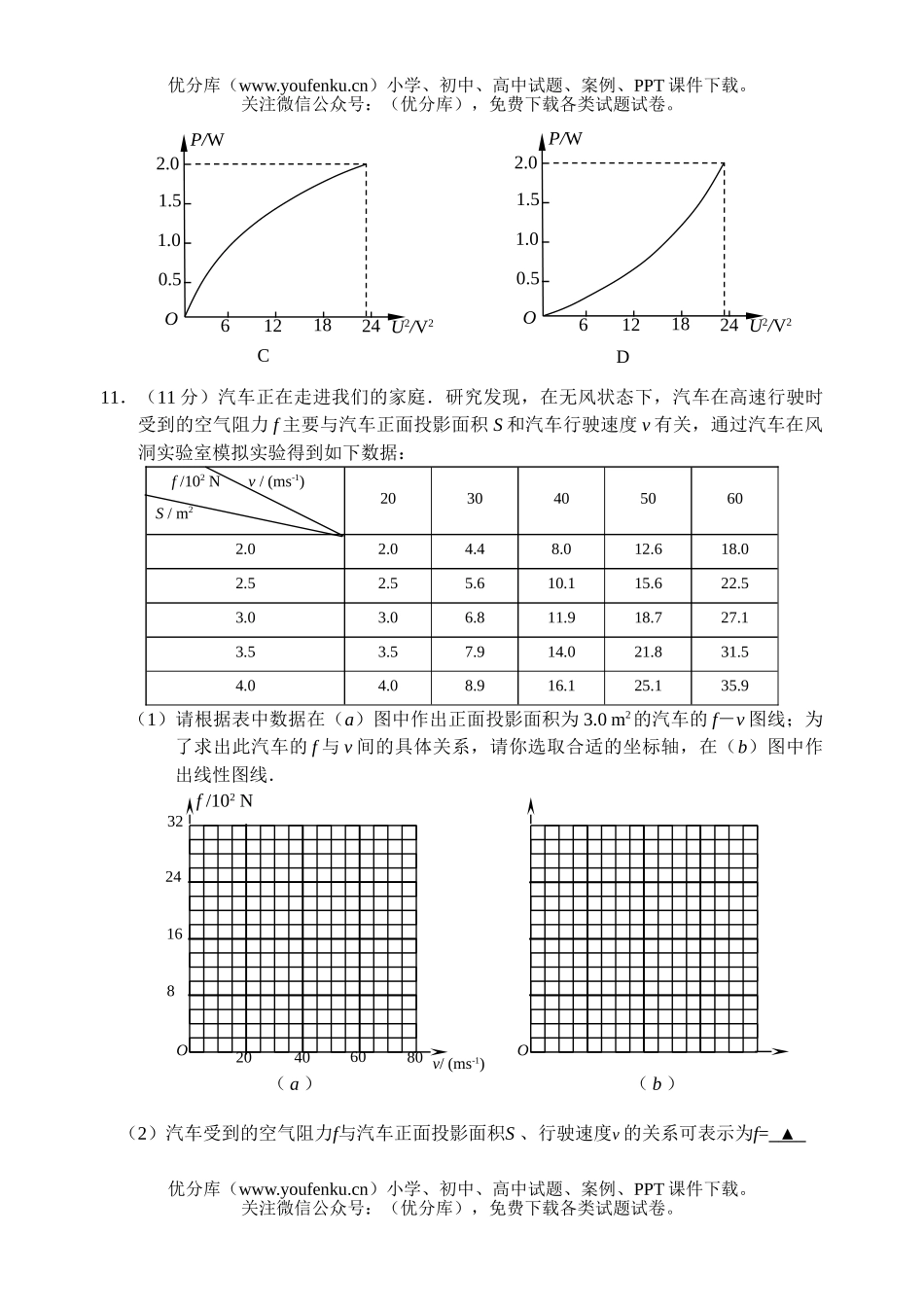高考物理08届第一学期期中联合测试卷_第3页