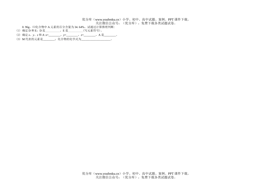 高考化学08届高考复习资料试卷_第3页