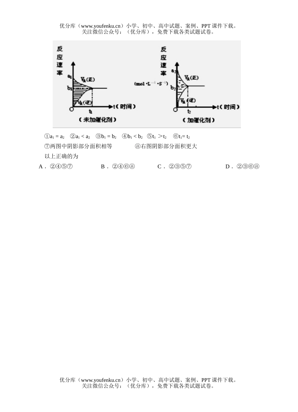 高考化学高考科第二次模拟考试卷_第3页