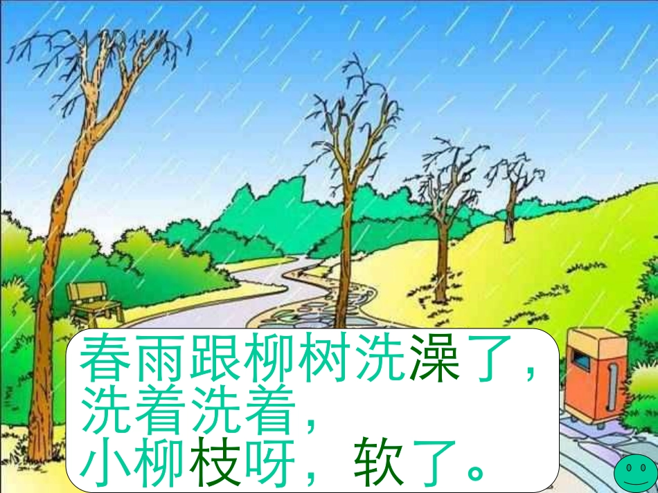 部编版一年级语文柳树醒了PPT课件_第3页