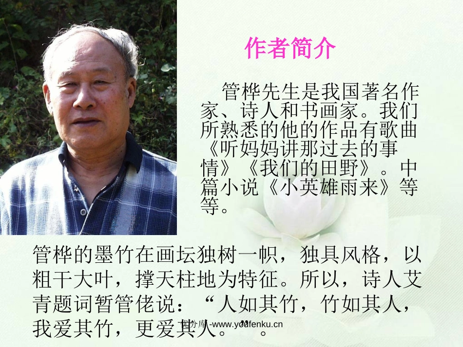 《竹颂》PPT课件[北师大版六年级语文上册]_第2页