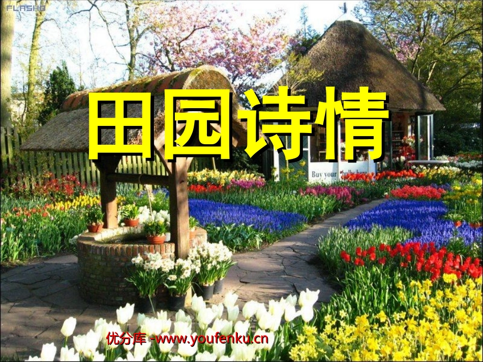 《田园诗情》PPT课件[苏教版四年级语文上册]_第1页