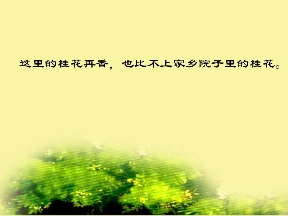 《桂花雨》PPT课件[苏教版四年级语文上册]_第3页