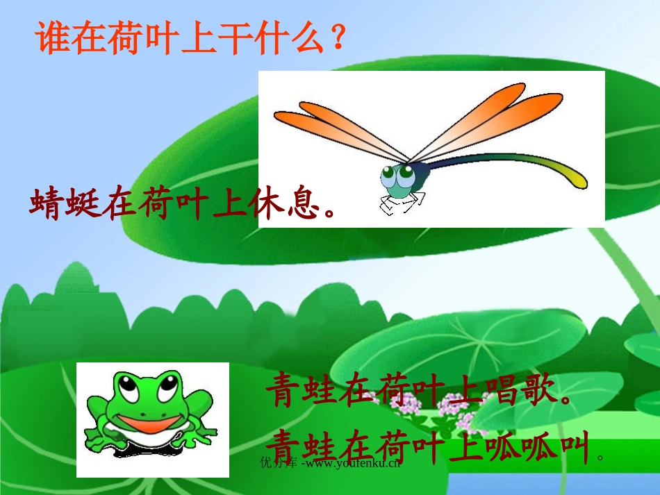 《荷叶圆圆》PPT课件[部编版一年级语文下册]_第2页