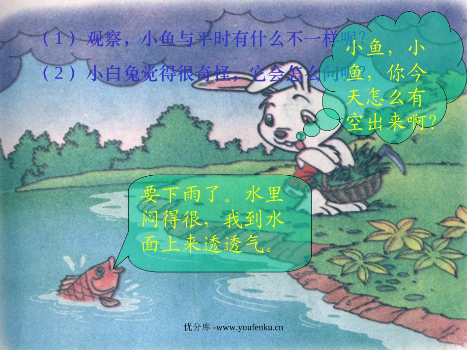 《要下雨了》PPT课件[部编版一年级语文下册]_第2页