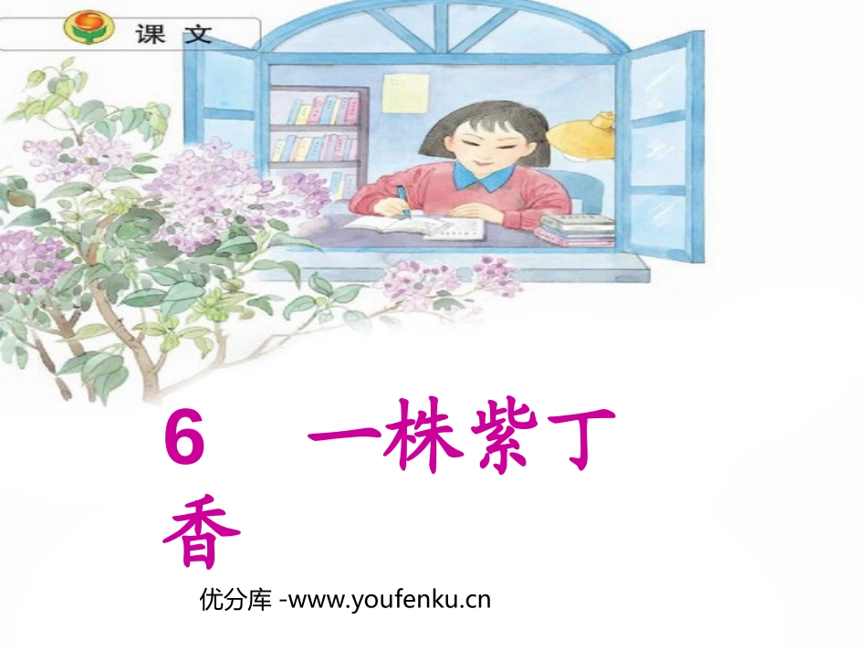 部编版二年级语文一株紫丁香PPT教学课件_第1页