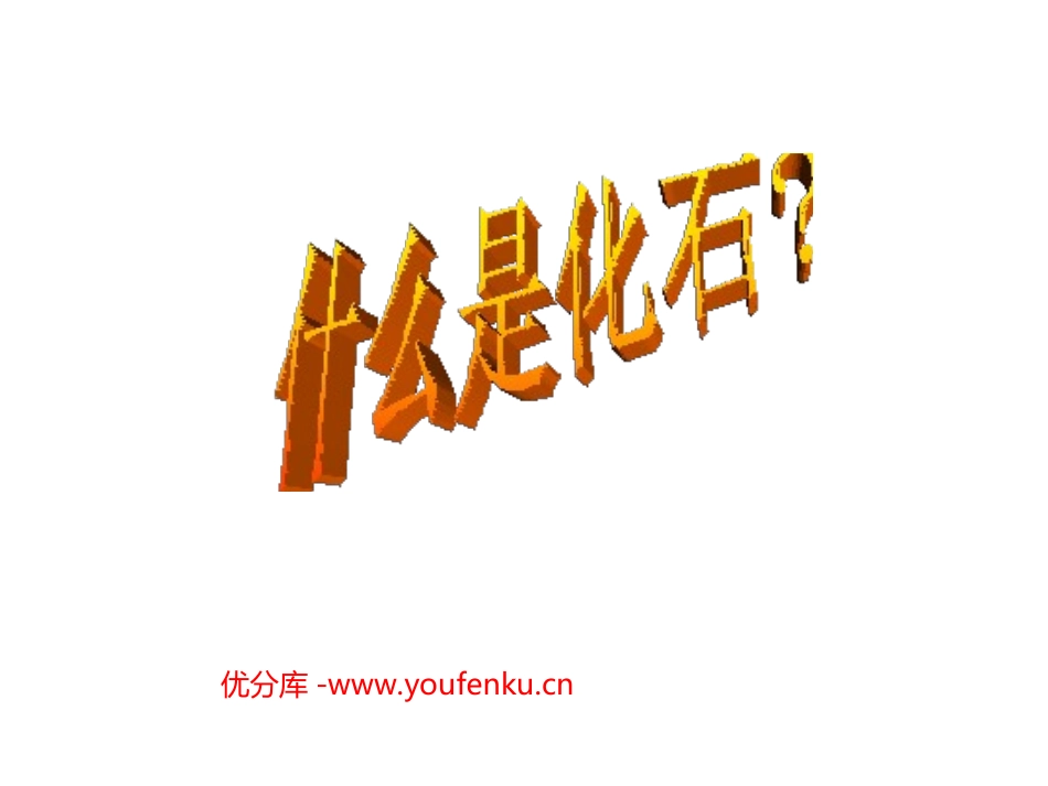 部编版二年级语文活化石PPT教学课件_第1页