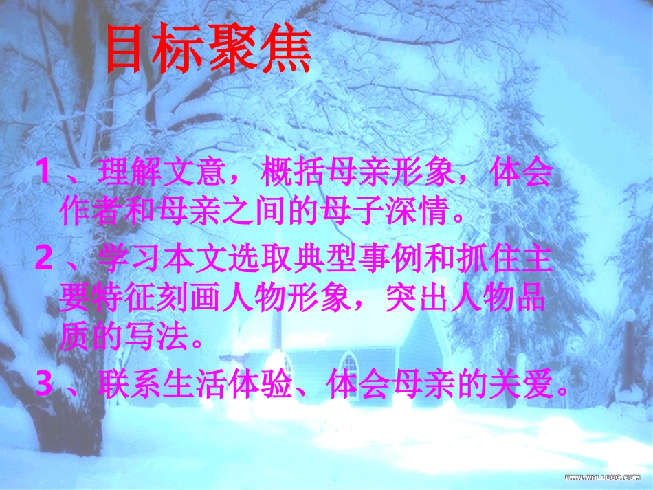 《慈母情深》PPT课件[部编版五年级语文上册]_第3页