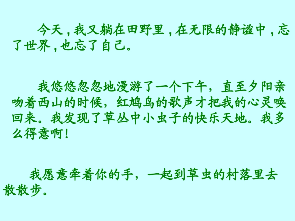 《草虫的村落》PPT课件[部编版六年级语文上册]_第3页