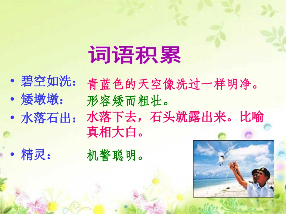 《彩色的翅膀》PPT课件[部编版六年级语文上册]_第2页