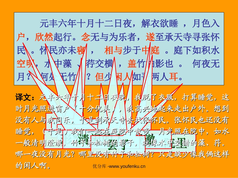 《记承天寺夜游》PPT课件[部编版八年级语文上册]_第3页