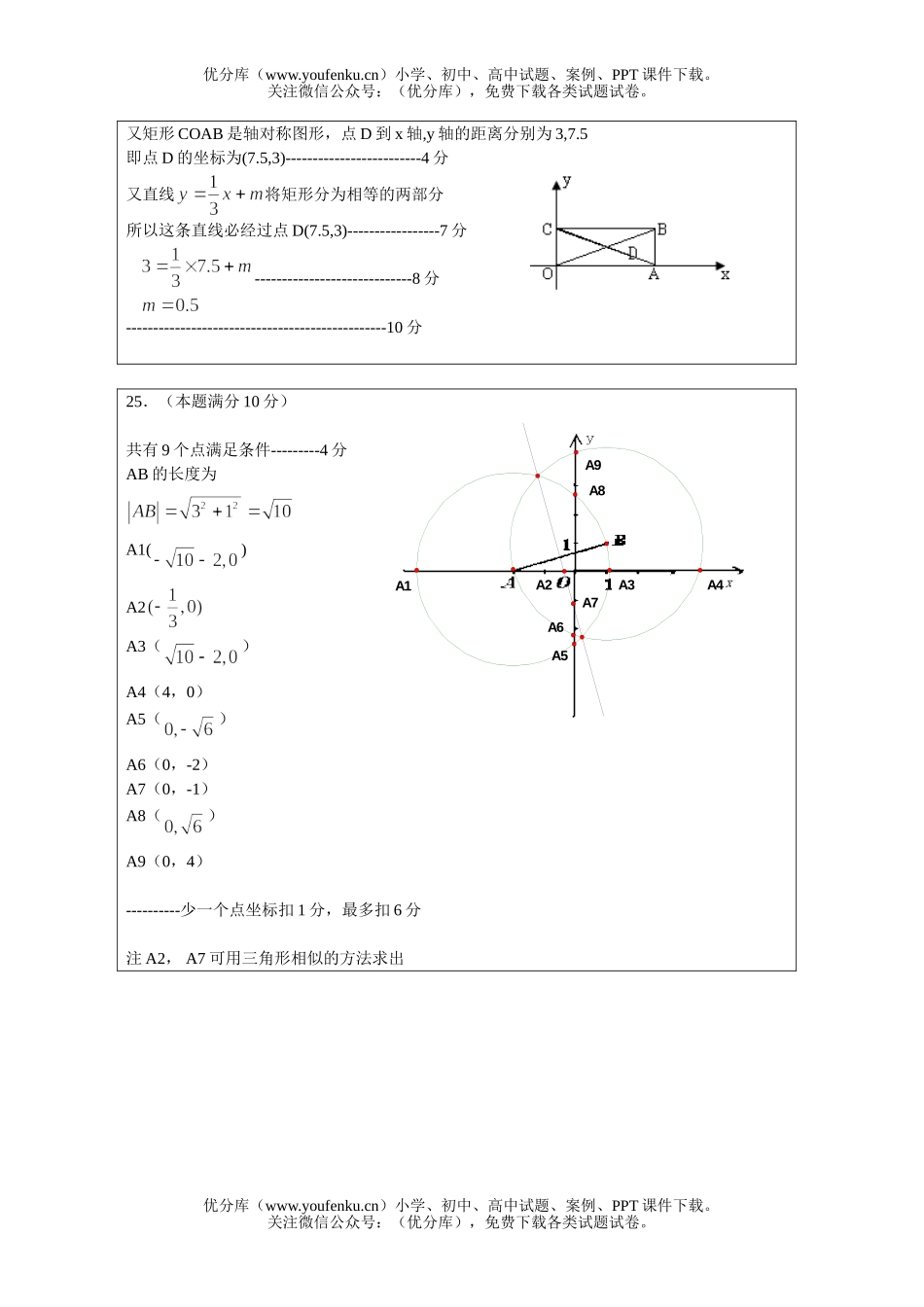 初中八年级数学第二学期天河区学生期末学业质量检测试卷_第3页
