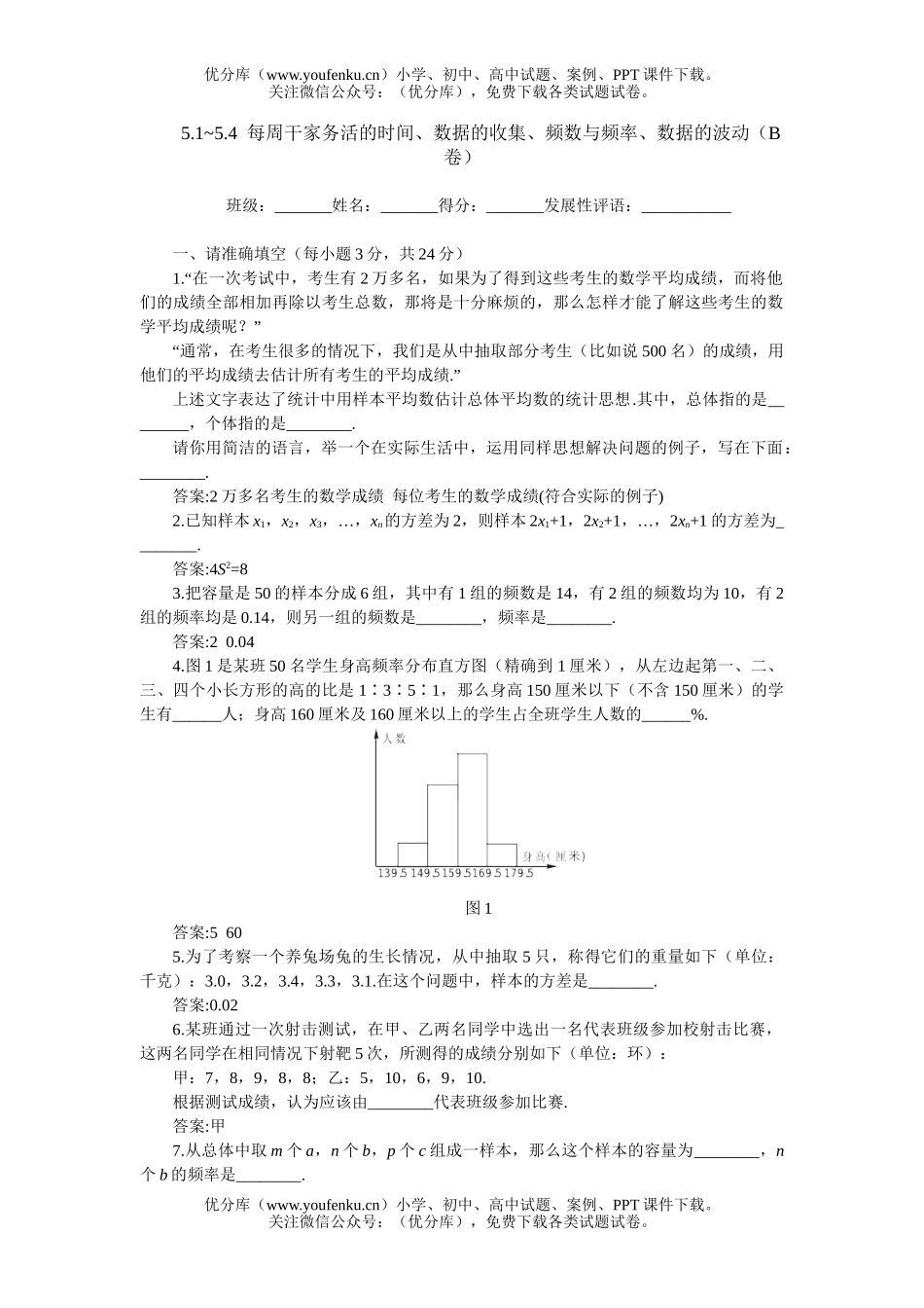 初中八年级数学辅导(无答案)[上学期]试卷_第1页