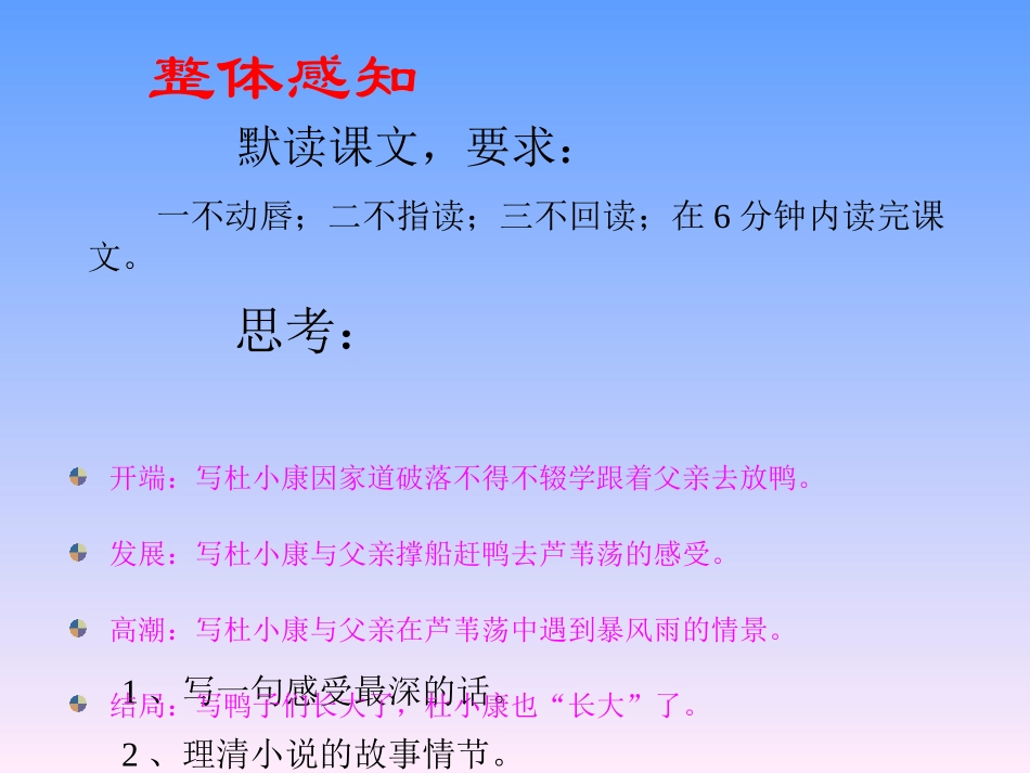 《孤独之旅》PPT课件[部编版九年级语文上册]_第3页