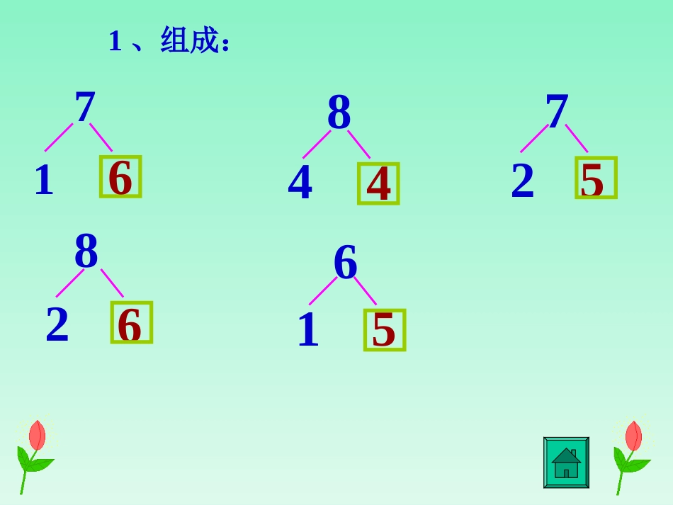 《876加几》20以内的进位加法PPT课件[人教版一年级数学]_第2页