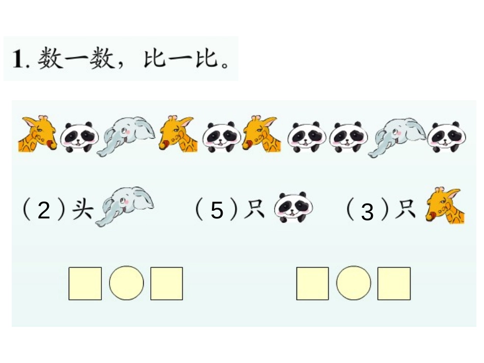 《整理与复习》1-5的认识和加减法PPT课件[人教版一年级数学]_第2页