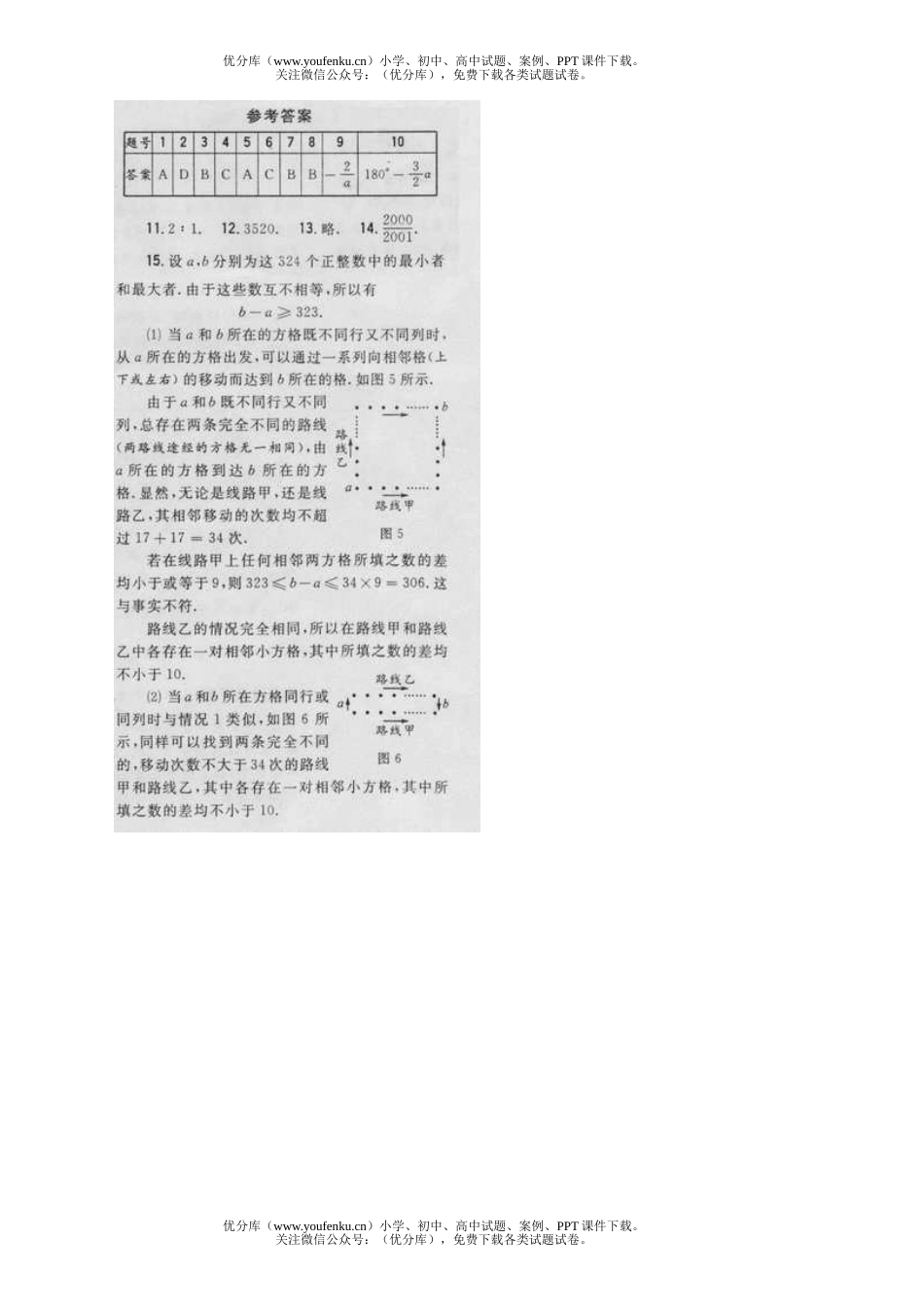 初中九年级数学山东省“KLT快灵通杯”竞赛试卷_第3页