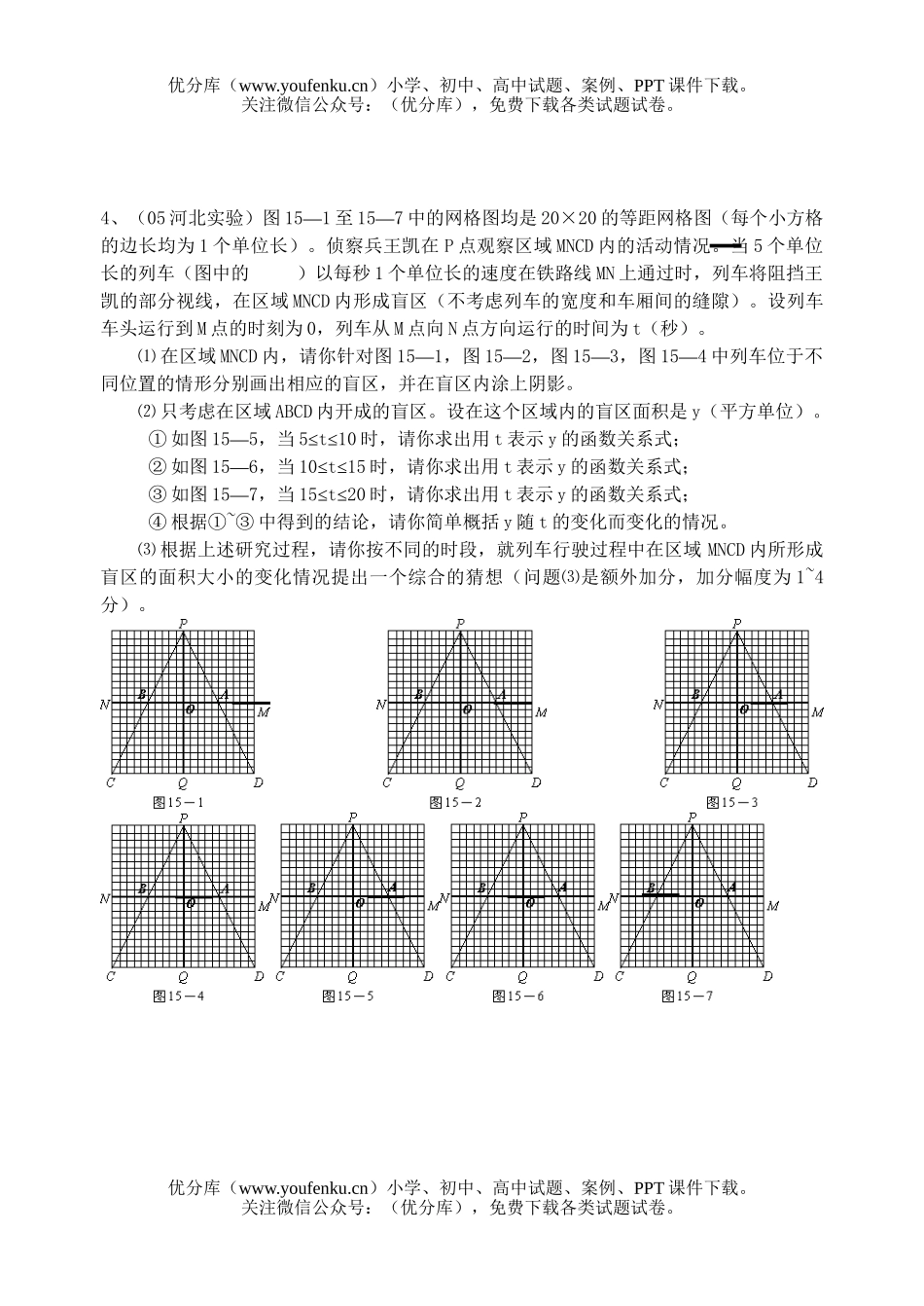 初中九年级数学梯形试卷_第2页