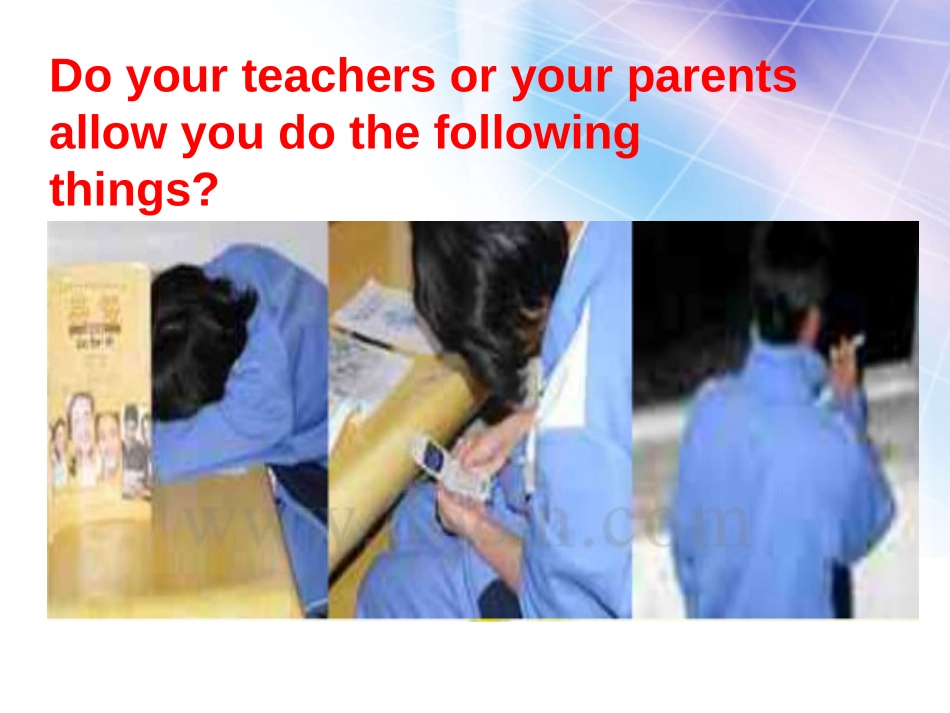 《Teenagers should be allowed to choose their own clothes》PPT课件1_第2页