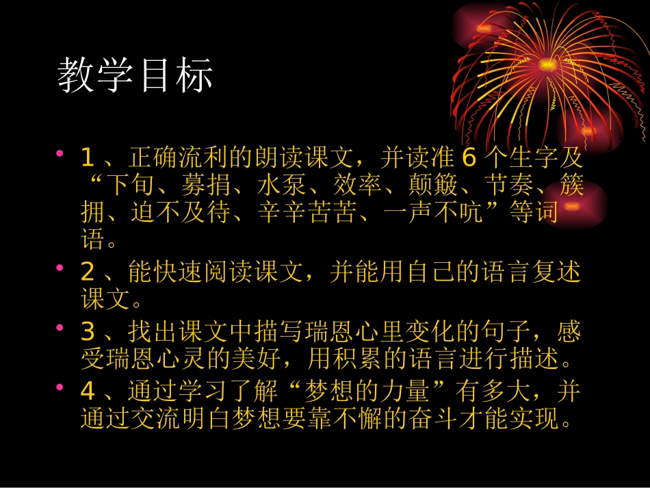 《梦想的力量》PPT课件[鲁教版五年级语文上册]_第3页