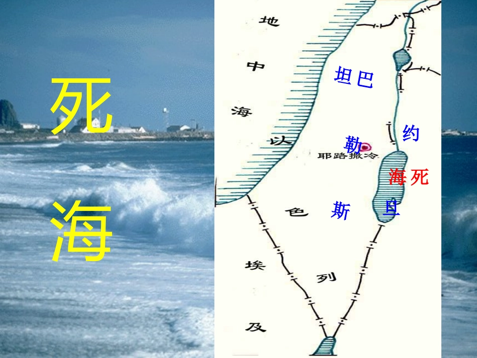 《死海不死》PPT课件[鲁教版七年级语文上册]_第2页