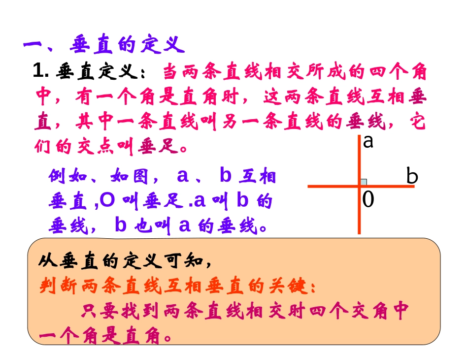 《垂线》相交线与平行线PPT课件[人教版七年级数学下册]_第3页