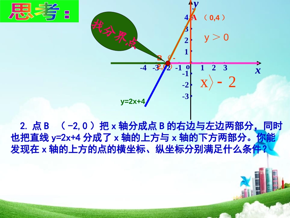 《一元一次不等式与一次函数》一元一次不等式和一元一次不等式组PPT课件_第3页