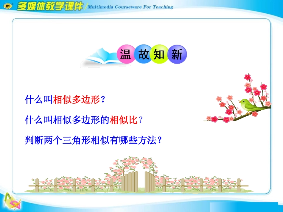 《图形的放大与缩小》相似图形PPT课件[北师大版八年级数学]_第3页
