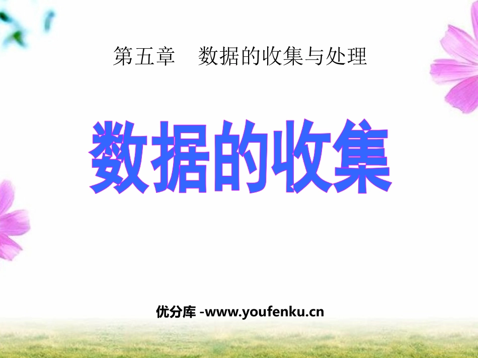 《数据的收集》数据的收集与处理PPT课件[北师大版八年级数学]_第1页