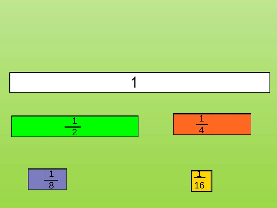 《多彩的分数条》分数的初步认识PPT课件[苏教版三年级数学]_第1页