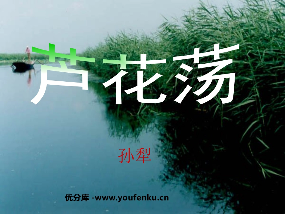《芦花荡》PPT课件[鲁教版七年级语文下册]_第1页