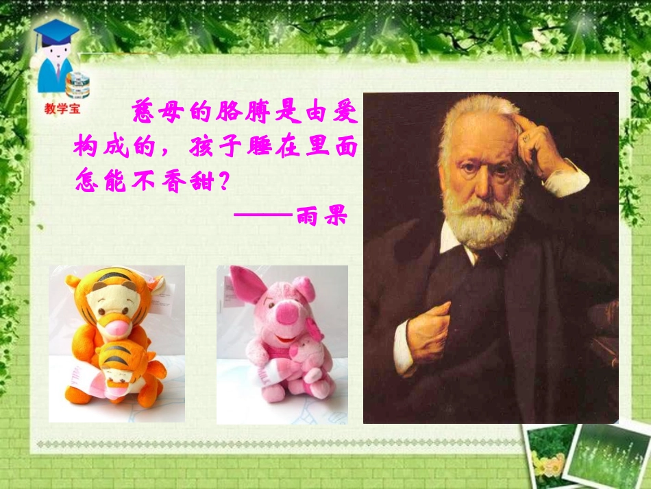 《我的母亲》PPT课件[鲁教版八年级语文下册]_第3页