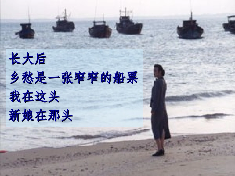 《乡愁》PPT课件[鲁教版九年级语文下册]_第3页