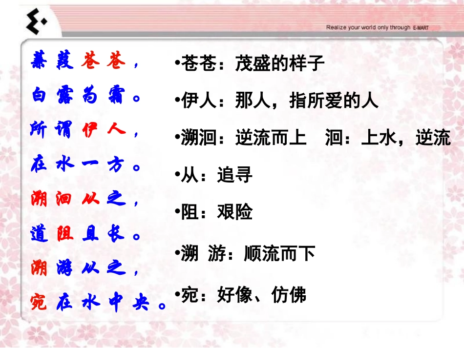 《蒹葭》PPT课件[鲁教版九年级语文下册]_第2页