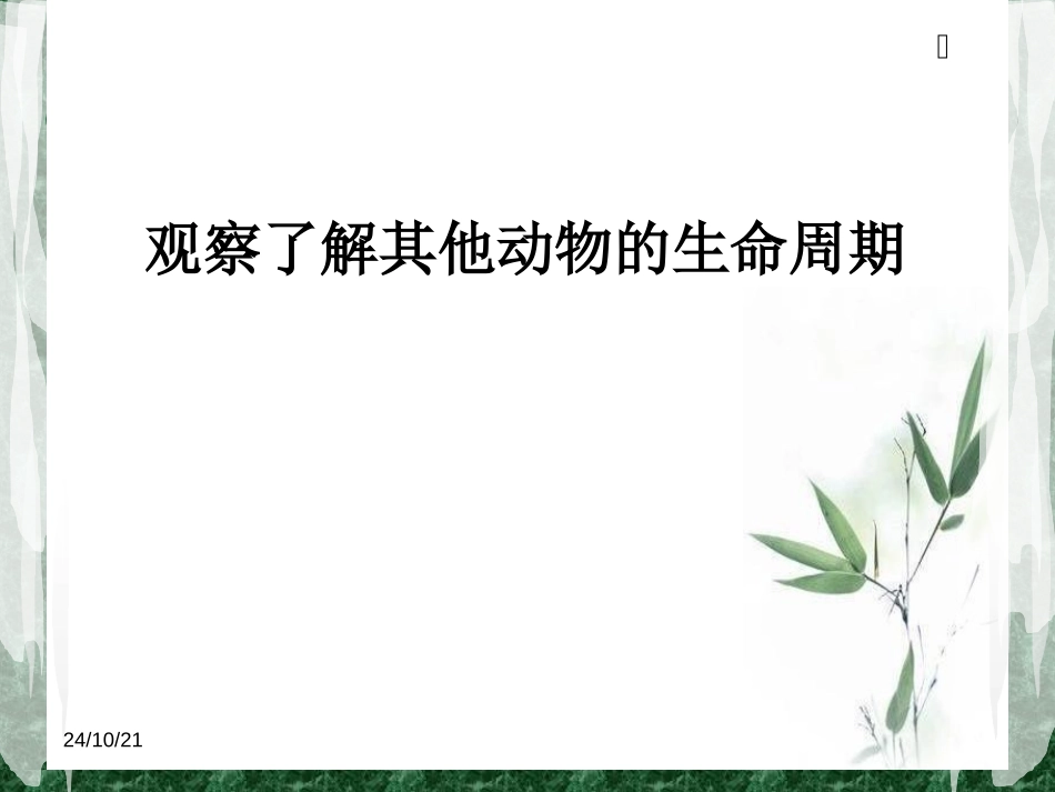 《其他动物的生命周期》动物的生命周期PPT课件[教科版三年级科学]_第2页