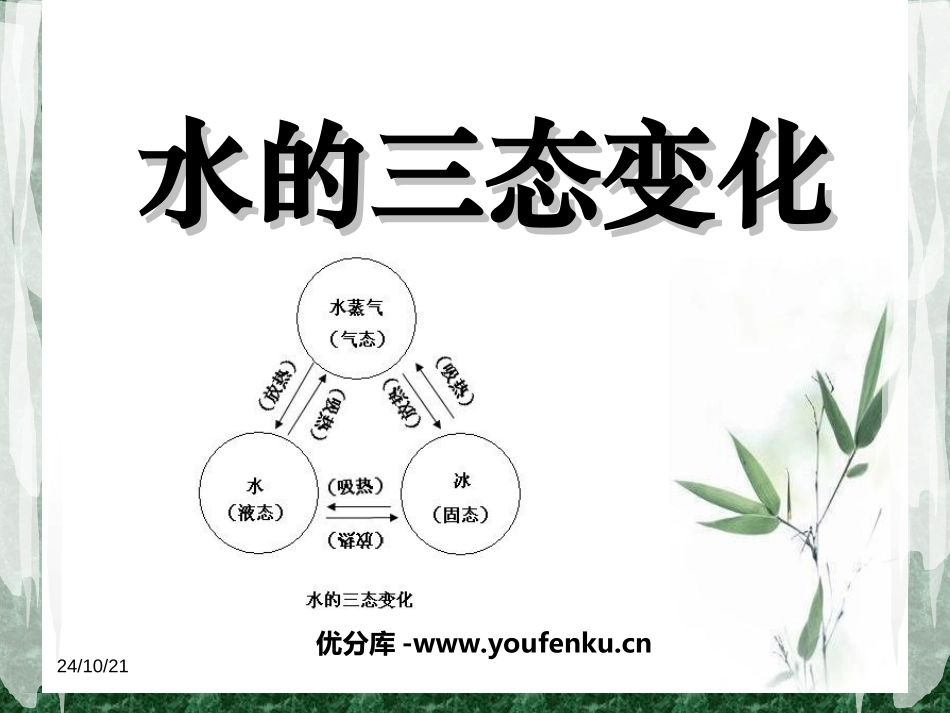 《水的三态变化》温度和水的变化PPT课件[教科版三年级科学]_第1页