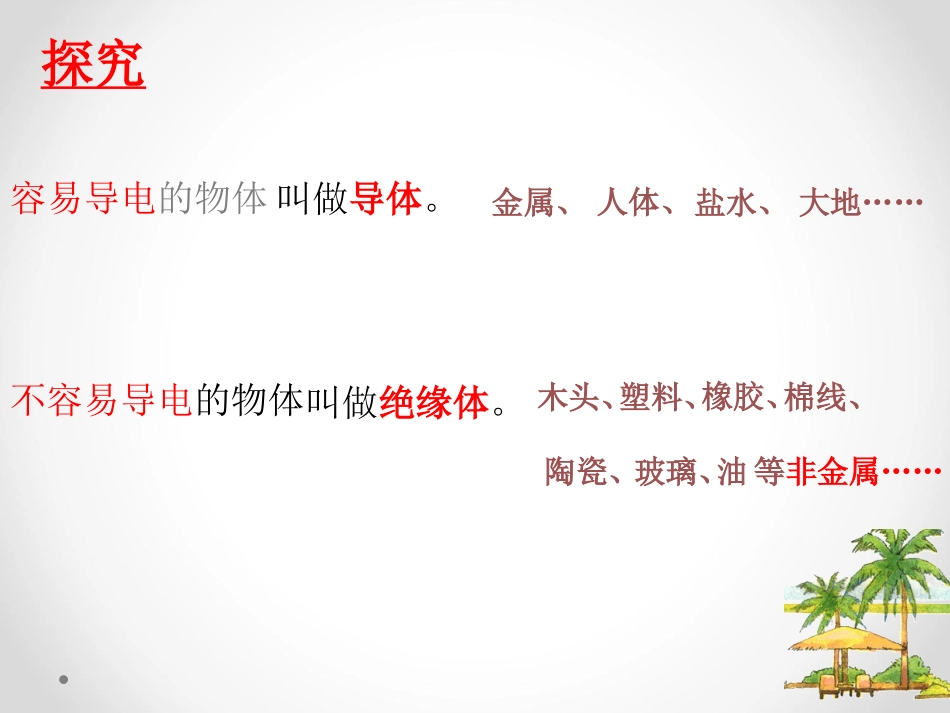 《导体与绝缘体》电PPT课件[教科版四年级科学下册]_第3页
