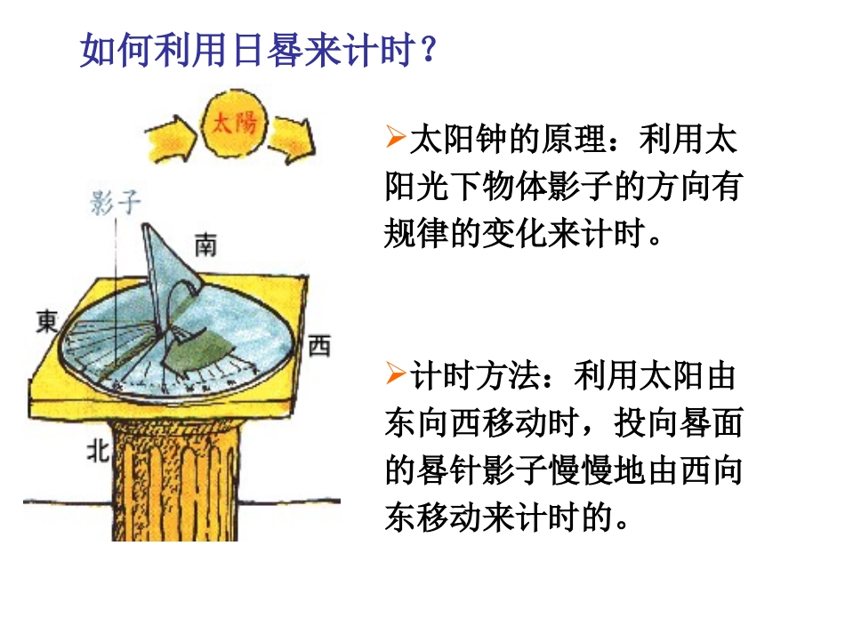 《太阳钟》时间的测量PPT课件[教科版五年级科学下册]_第2页